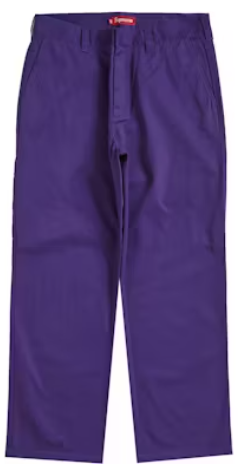 Supreme Work Pant (FW23) Purple SZ 34