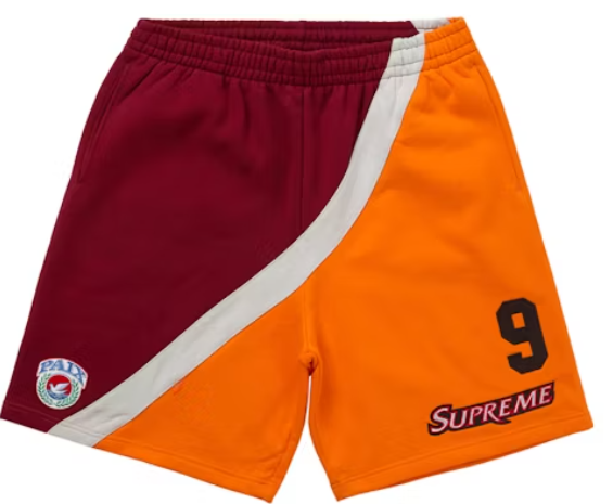 Supreme Equipé Sweatshort Dark Orange SZ L