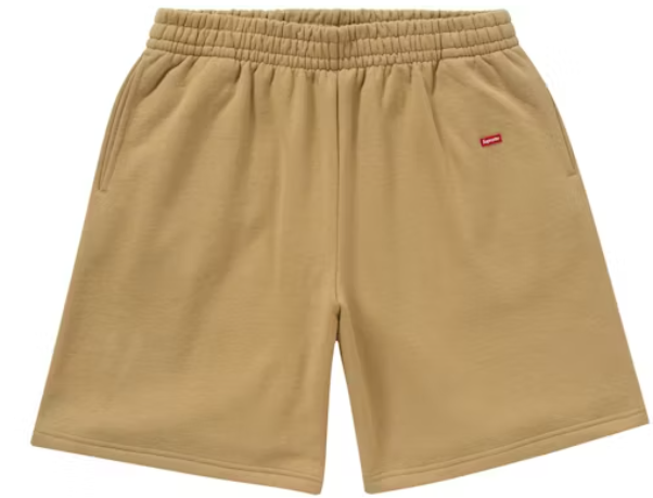 Supreme Small Box Sweatshort (FW24) Dark Tan SZ L