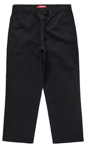 Supreme Chino Pant (FW24) Black SZ 32