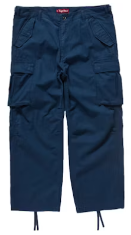 Supreme Cargo Pant Pant (FW24) Navy SZ 34