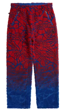 Supreme Spyder Web Polar Fleece Pant Royal SZ XL