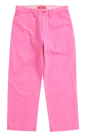 Supreme Chino Pant (SS24) Pink SZ 32