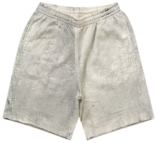 Supreme Crackle Sweatshort Natural SZ L