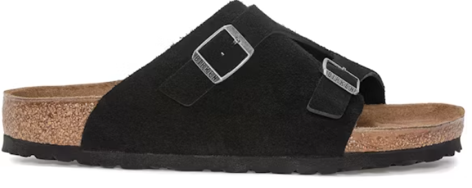 Birkenstock Zurich Suede Black SZ 9W/7M