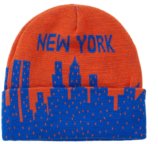 Supreme New York Beanie Dark Orange