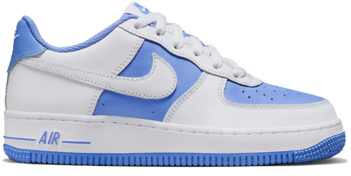 Nike Air Force 1 Low White Light Blue (GS) SZ 6Y