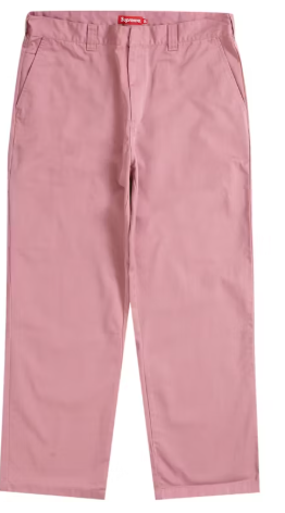 Supreme Work Pant (SS23) Dusty Pink SZ 36