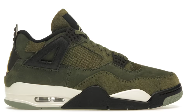 Jordan 4 Retro SE Craft Medium Olive SZ 9.5 USED NO BOX