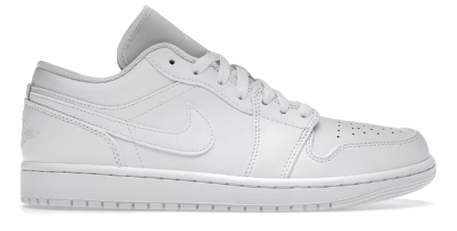 Jordan 1 Low Triple White SZ 8