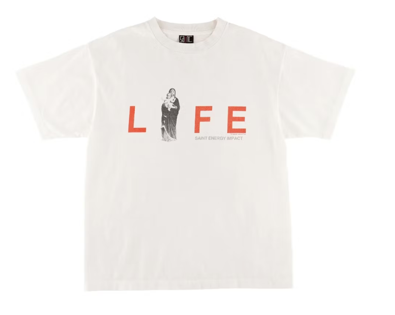 Saint Mxxxxxx Life Maria T-Shirt Vintage SMALL