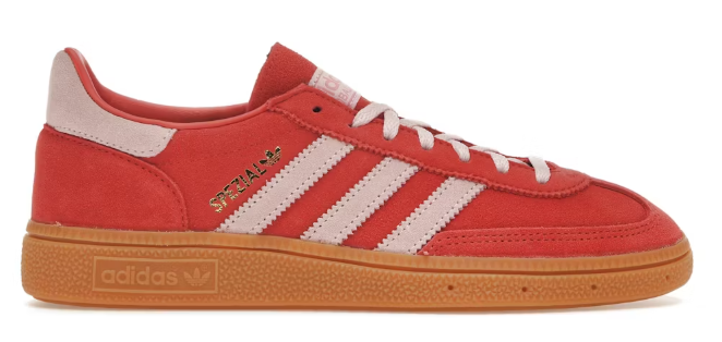 adidas Handball Spezial Bright Red Clear Pink (Women's) SZ 6W