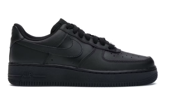 Nike Air Force 1 Low '07 Black (Women's) SZ 8W/6.5M