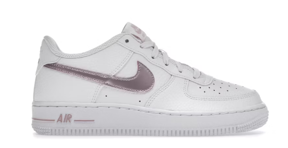 Nike Air Force 1 Low White Pink Glaze (GS) 6Y