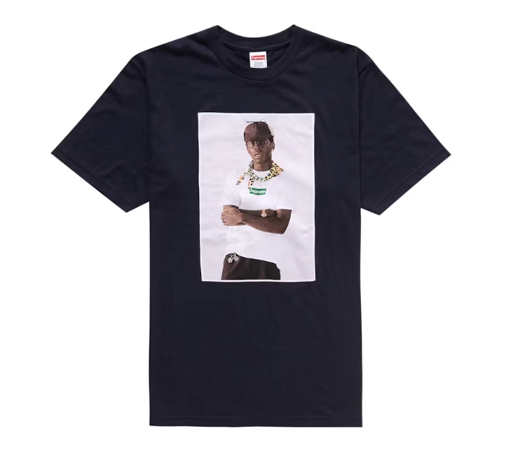 Supreme Tyler The Creator Tee Navy Small