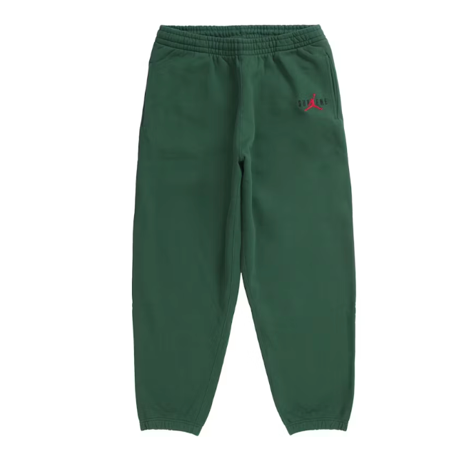 Supreme Jordan Sweatpant (FW24) Green Large