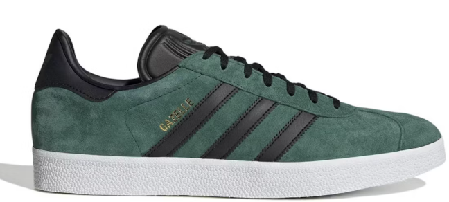 adidas Gazelle College Green Black SZ 6