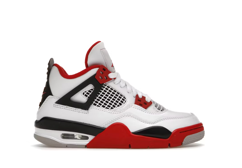 Jordan 4 Retro Fire Red (GS) 5.5Y used no box