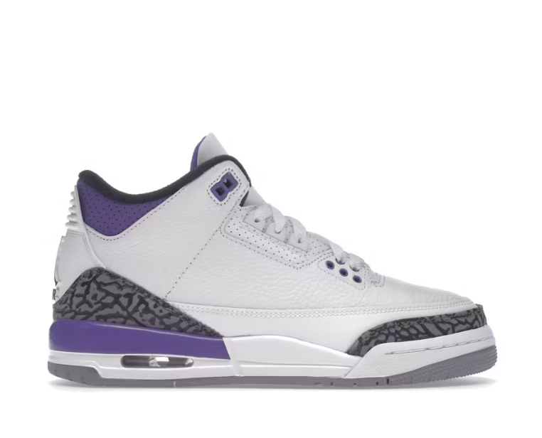 Jordan 3 Retro Dark Iris (GS) SZ 6Y USED