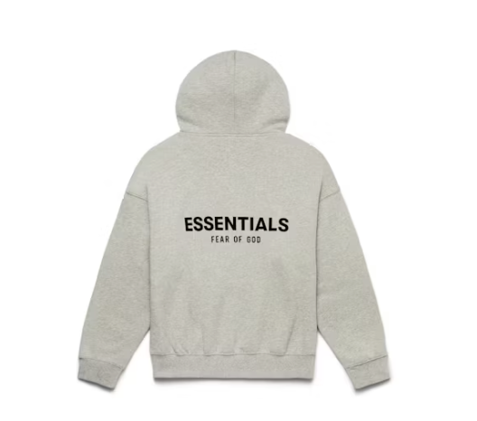 Fear of God Essentials Hoodie Dark Oatmeal Sz Medium