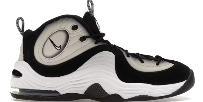 Nike Air Penny 2 Panda MISMATCH LEFT SHOE 8.5 RIGHT SHOE 9.5 NO BOX