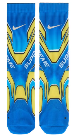 Supreme Nike Spark Crew Sock Blue Multi