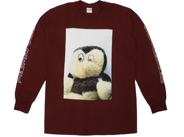 Supreme Mike Kelley AhhYouth! L/S Tee Burgundy SZ M
