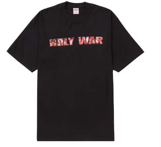 Supreme Holy War Tee Black SZ XL