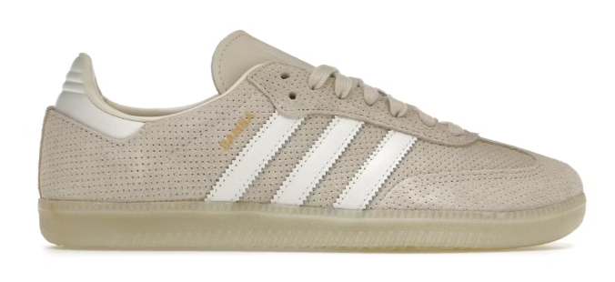 adidas Samba OG Wonder White Linen Green SZ 8 NO BOX