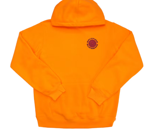 Supreme Spitfire Hooded Sweatshirt Bright Orange SZ M