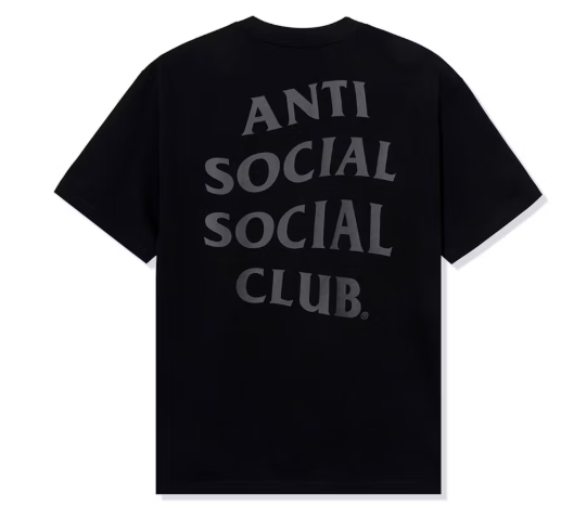 Anti Social Social Club Same But Different Premium Heavyweight Tee Black SZ S