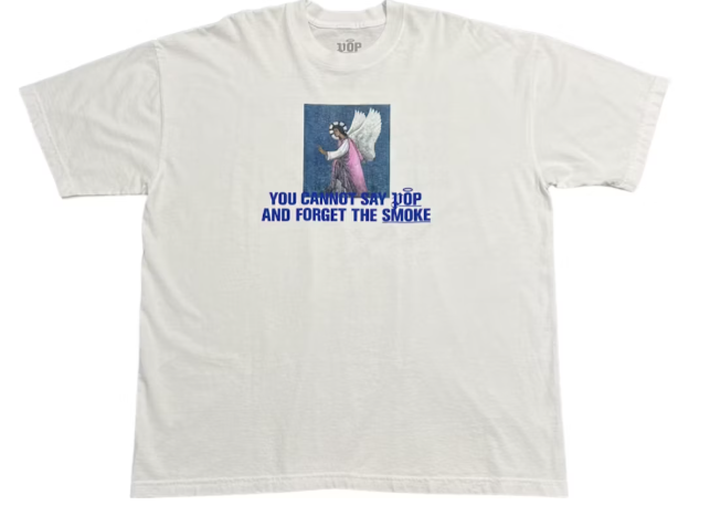 Palm Angels x Pop Smoke T-shirt White SZ S