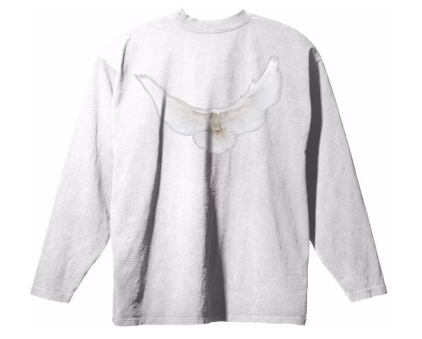 Yeezy Gap Engineered by Balenciaga Dove L/S T-shirt White SZ S