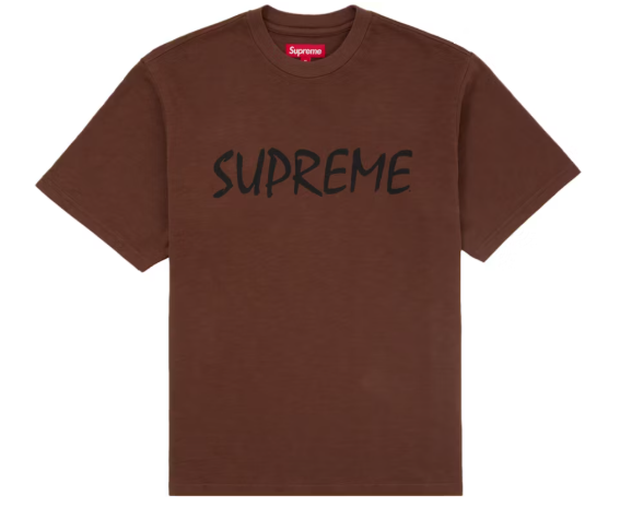 Supreme FTP S/S Top Brown SZ M