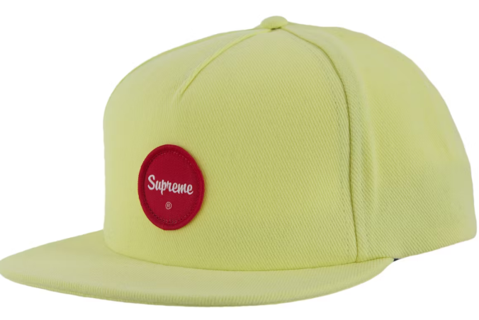 Supreme Twill Patch 5-Panel Light Lime