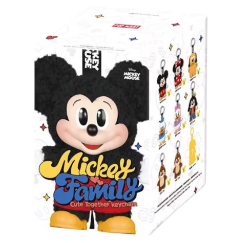 Pop Mart Disney Mickey Family Together Series Plush Keychain Single Blind Box