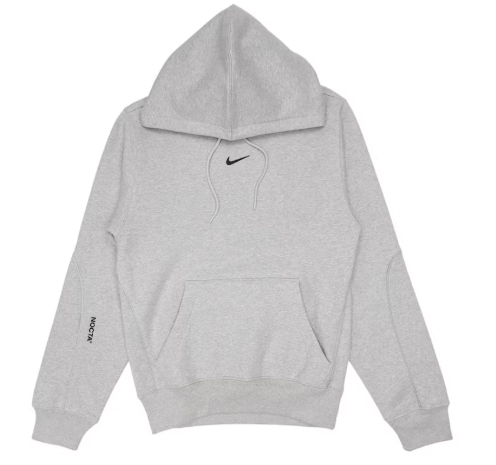 Nike x Drake NOCTA Cardinal Stock Hoodie Grey SZ M