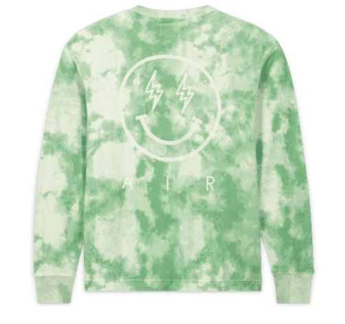 Jordan x J Balvin Crewneck Green SZ L