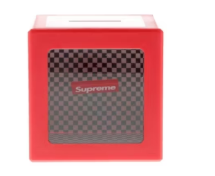 Supreme Illusion Coin Bank Red