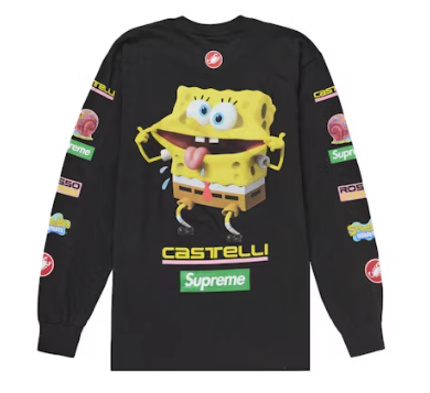 Supreme SpongeBob/Castelli Racing Sz Medium