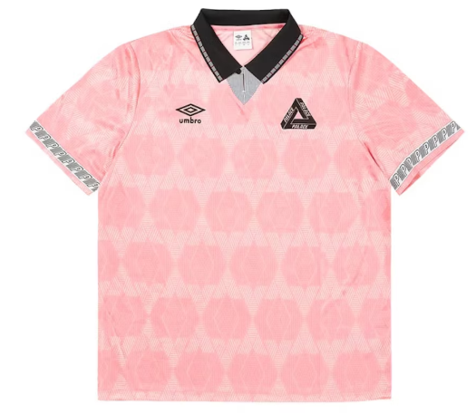 Palace x Umbro Classic Jersey Geranium Pink SZ L