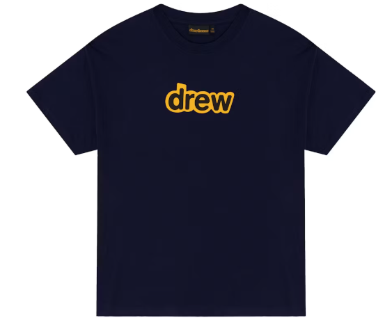 drew house secret ss tee dark navy SZ XL