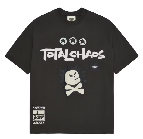 Broken Planet Total Chaos T-shirt Black SZ L
