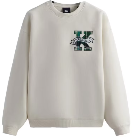 Kith Collegiate Crewneck Sandrift SZ S