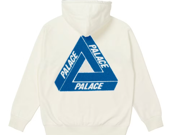 Palace Tri-Chenille Hood (FW21) Oatmeal SZ M