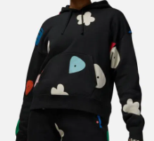 Nike Jordan Artist Series by Mia Lee Fleece Hoodie Kadın Sweatshirt SZ XS
