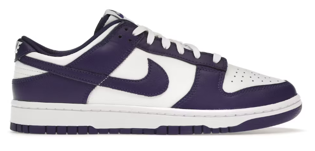 Nike Dunk Low Championship Court Purple SZ 10