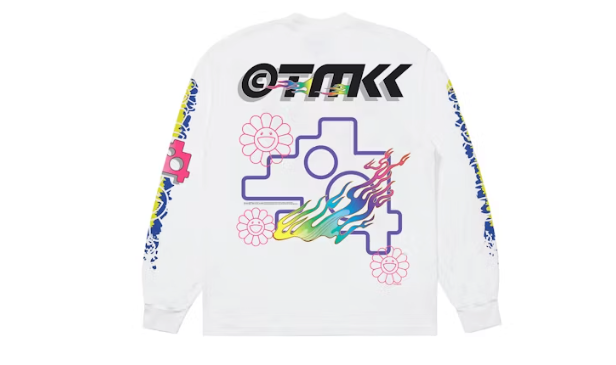 Takashi Murakami Lewis Hamilton Flame Out Longsleeve Sz 2XL