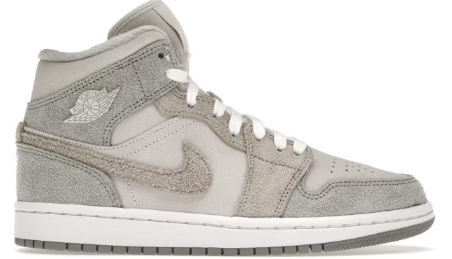 Jordan 1 Mid SE Particle Grey (Women's) SZ 6W/4.5M