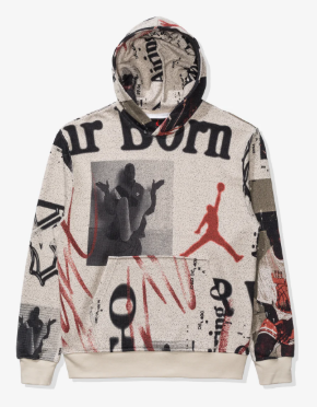 Jordan Heritage Men's Knit Pullover Hoodie SZ S